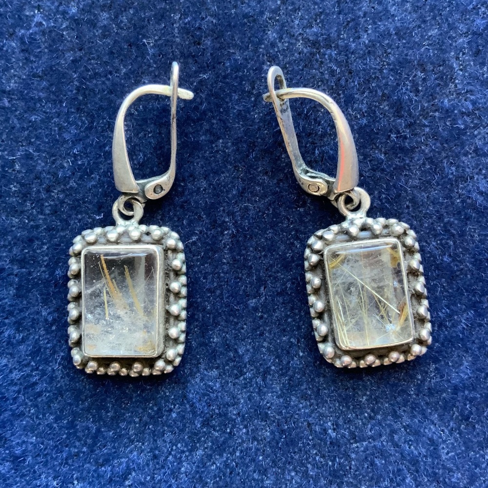 Vintage European Silver earrings